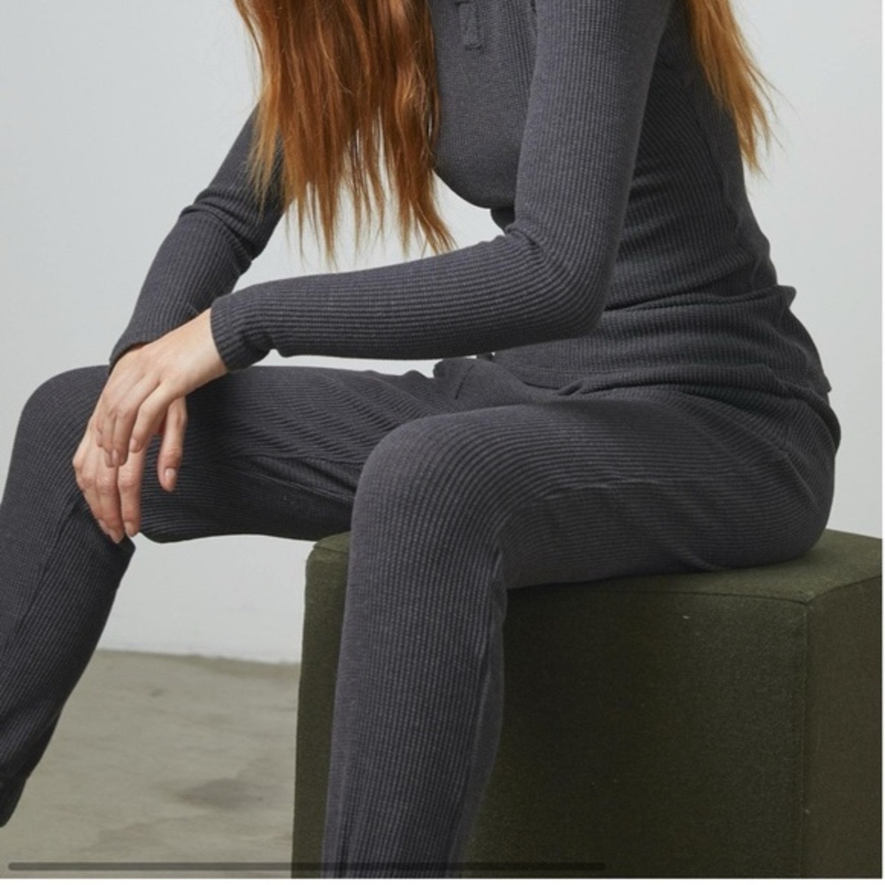 LUNYA: Restore Thermal High Rise Legging in Mercurial Grey Heather